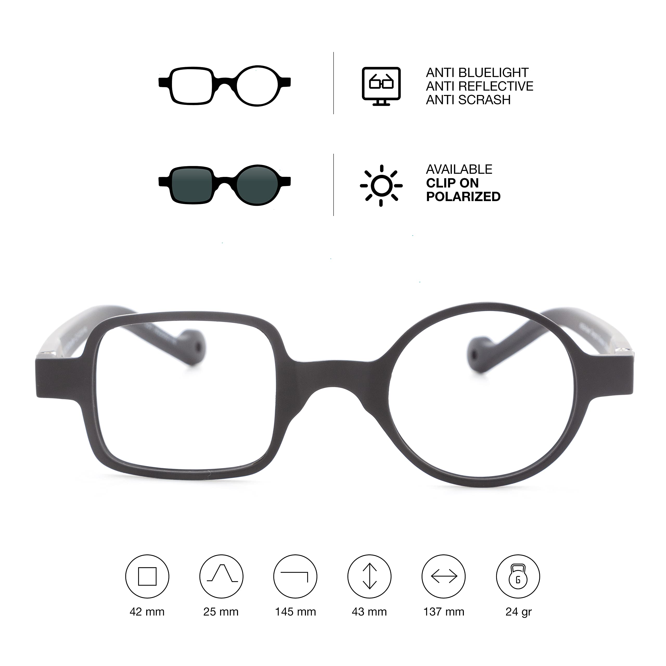 DIDINSKY CherryDIDINSKY readers presbyopia reading glasses anti blue light for men and women. Rubber touch - Image 4