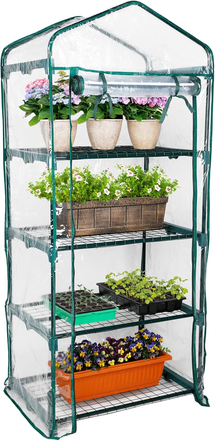 Indoor Mini Portable Greenhouse, Small Green House Kit