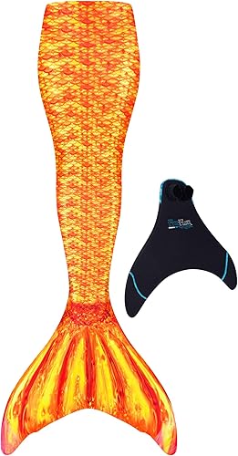 Fin Fun Mermaidens - Mermaid Tails for Swimming for Women Teens and Adults with Monofin