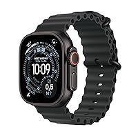 Apple Watch Ultra 3 GPS + Cellular, Cassa 49 mm in titanio nero con Cinturino Ocean nero