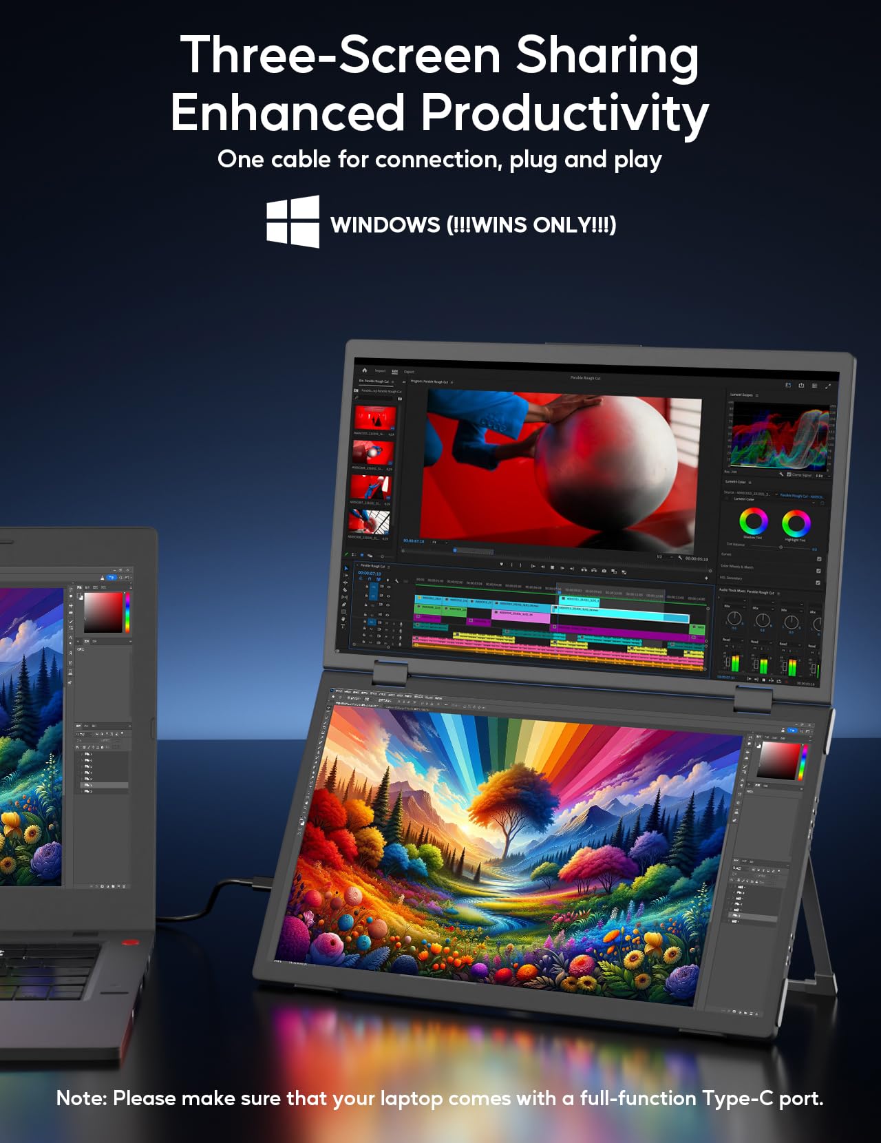 Windows Only Triple Laptop Screen Extender Review - Dettaglio
