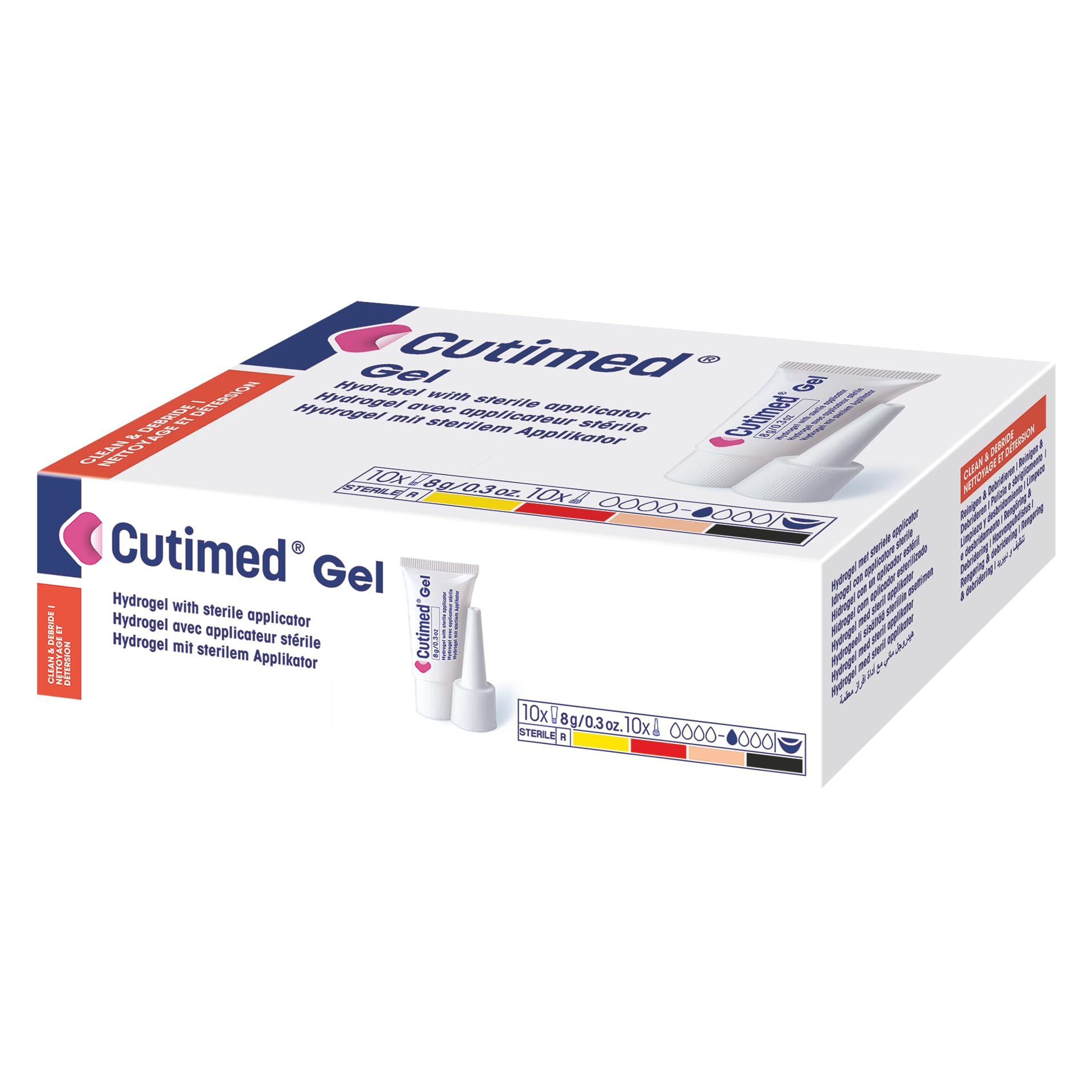 Cutimed Hydrogel Amorph, 10X8 g