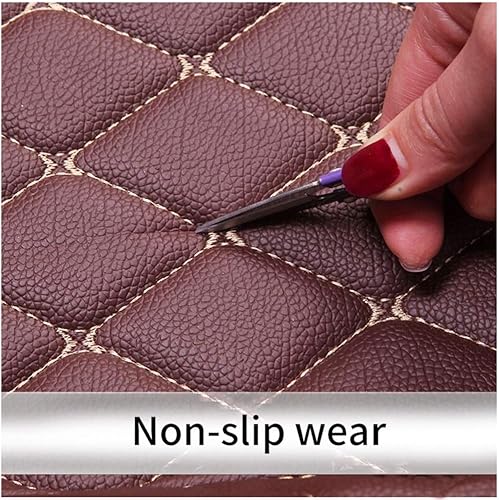 Miniatura 5 de Alfombrillas de coche personalizadas para Dodge Challenger 2004-2014, 2015-2019 de piel de lujo, impermeable, antideslizante, cobertura completa