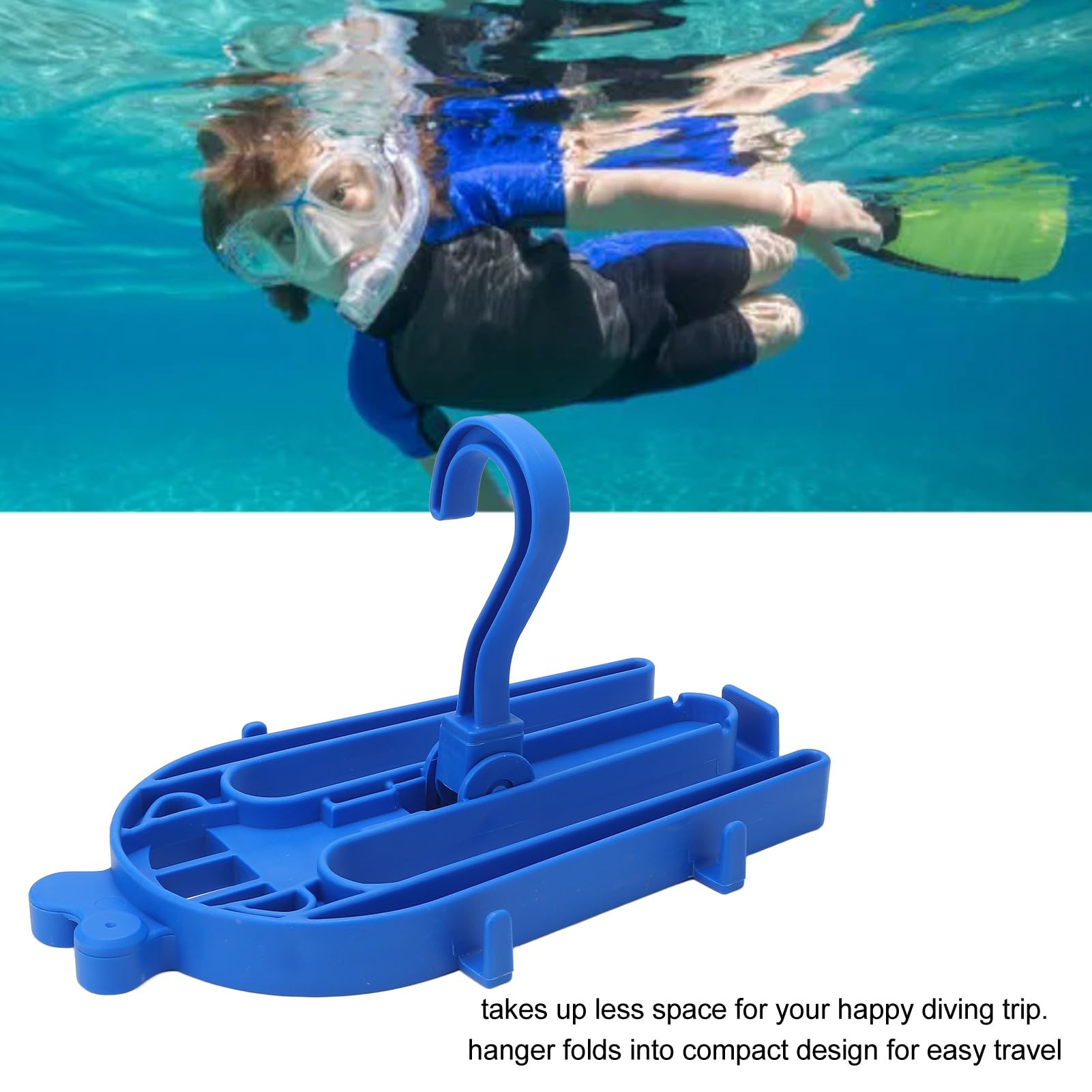 Percha para Traje de Neopreno de Secado Rápido y Resistente para Surf, Buceo, Botas para Trajes Húmedos, Evita la Deformación para Ahorrar Espacio, Material ABS (#1)