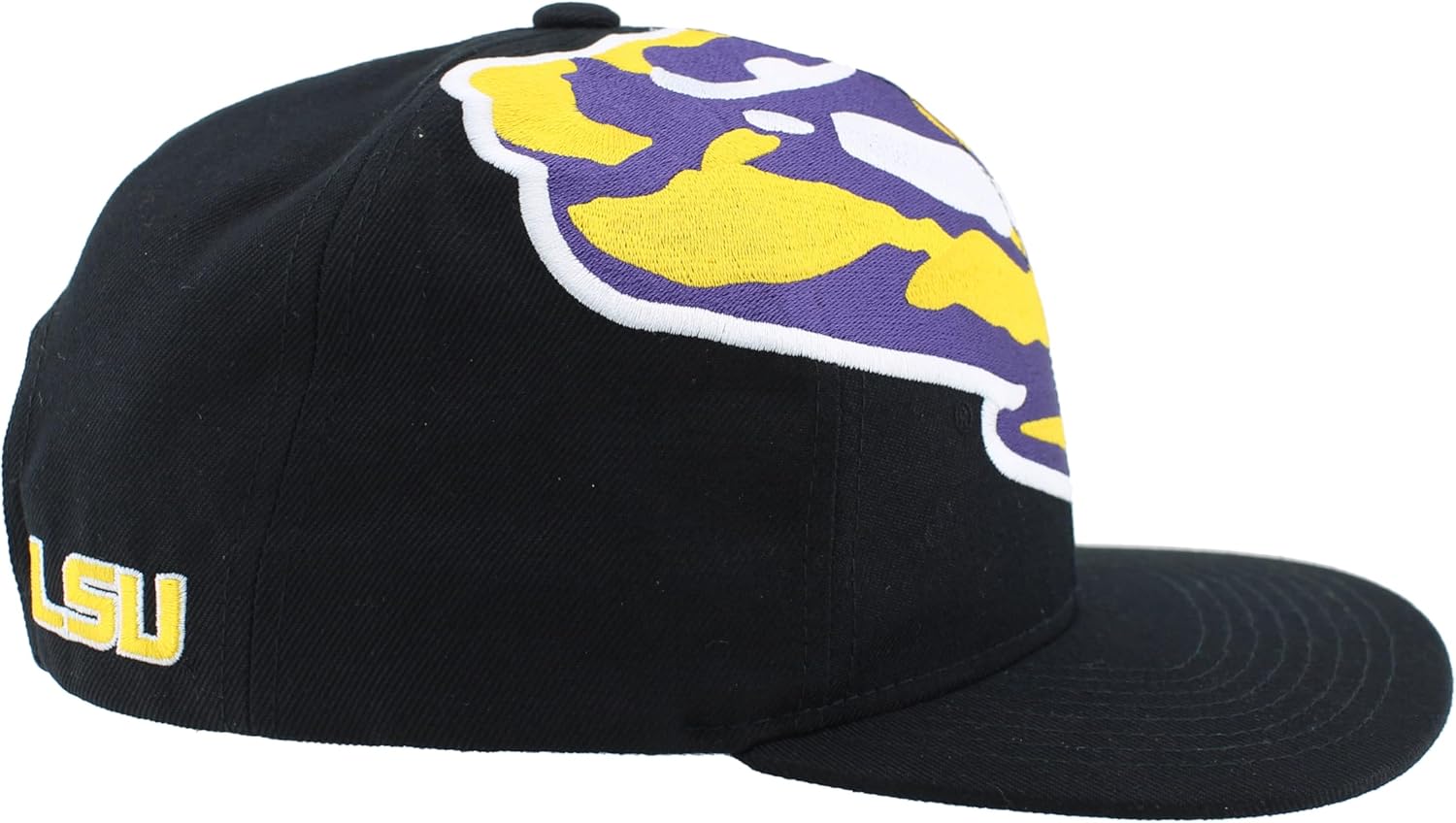 ZHATS NCAA Officially Licensed Adjustable Snapback Hat Flat Bill Z11 Retro Over The Top - Image 7