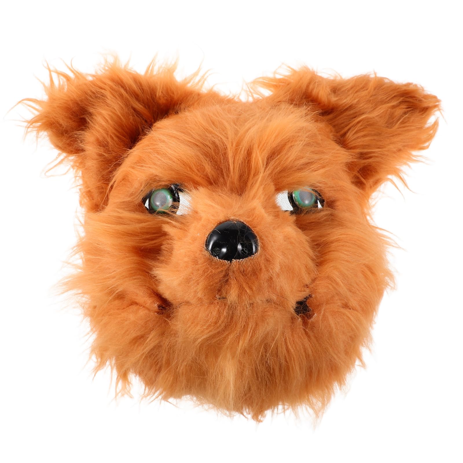 POPETPOP Masque De Loup Pour Halloween Masque Animal à Fourrure Costume Pour Hommes Et Femmes