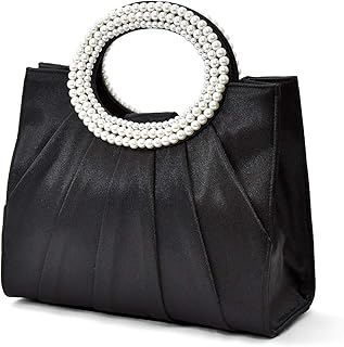 2way パール ハンドル パーティーバッグ レディース［プレックス］レース デザイン 華やか 上品