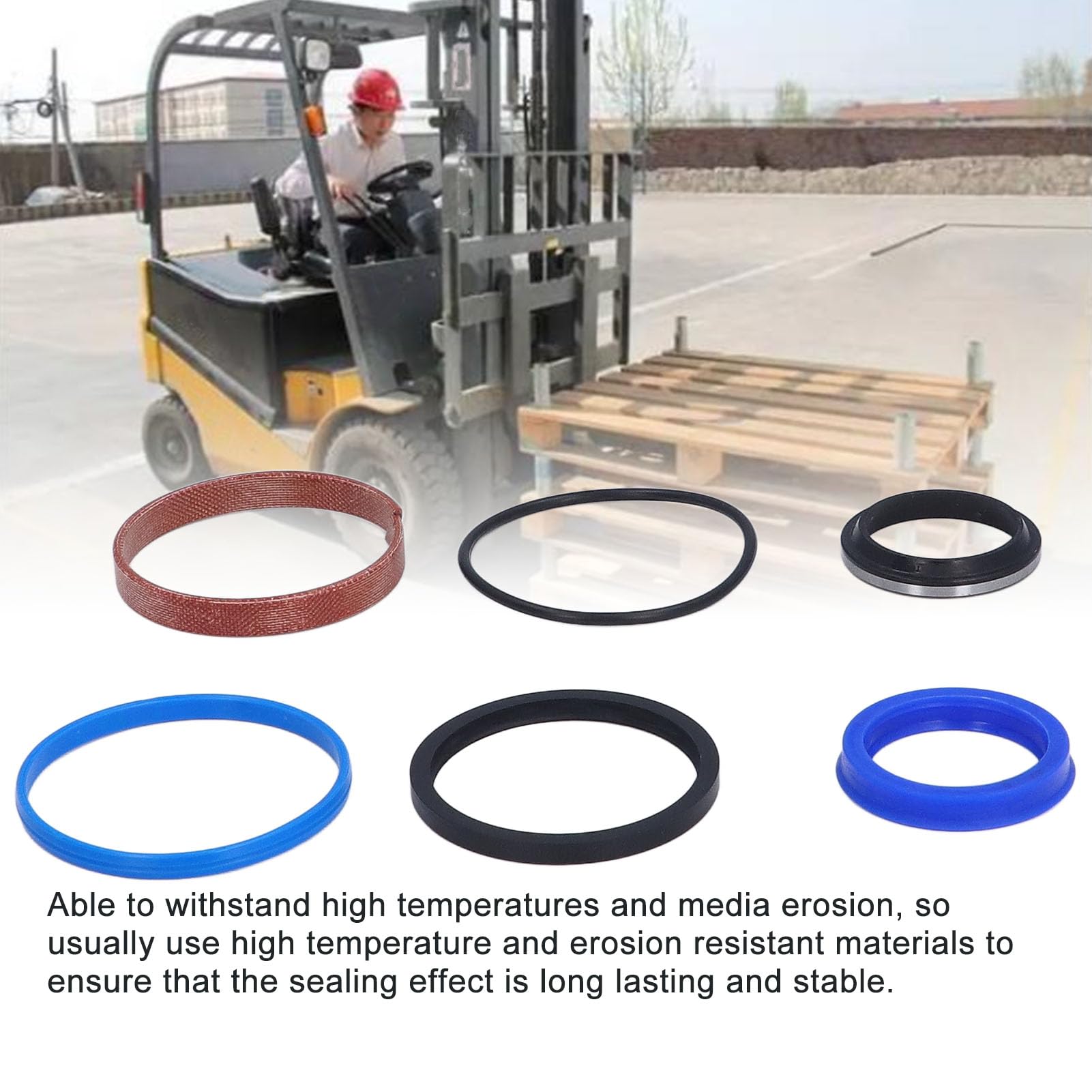 Guarnizioni Idrauliche Trattore Case Kit Guarnizioni Idrauliche Per Cilindro Tuffo Trattori Case/IH 350-580 - G32729 Kit Guarnizioni Idrauliche Per Cilindro Tuffo Case