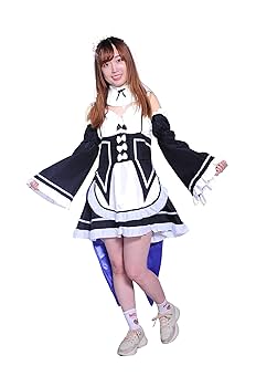 Amazon.co.jp: [YIWASTAR] コスプレ衣装 メイド Re:ゼロから