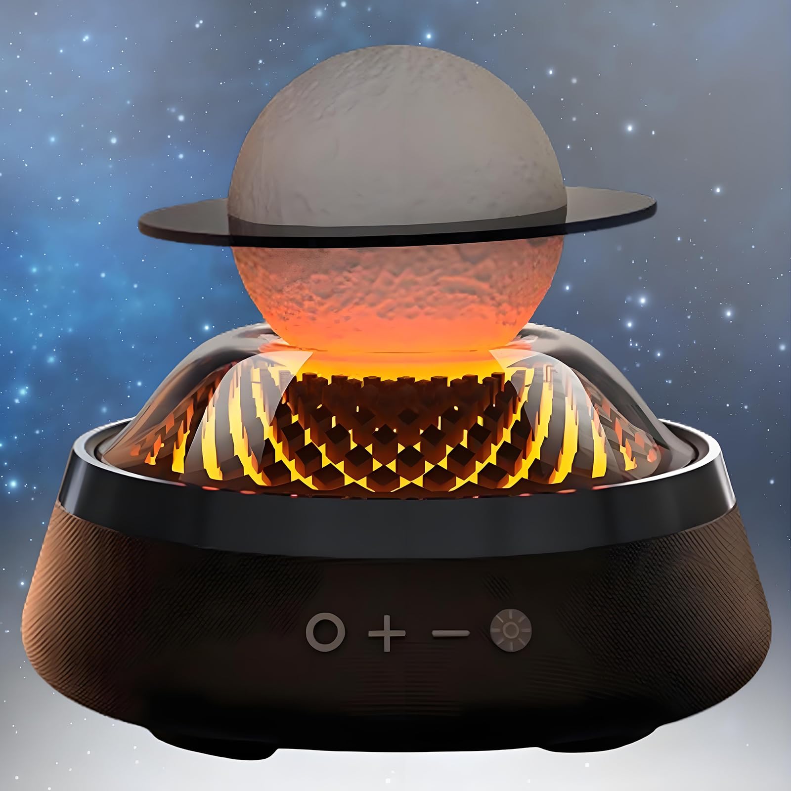 Lampe de coucher de soleil et diffuseur d'huiles essentielles pour une ambiance de salon relaxante