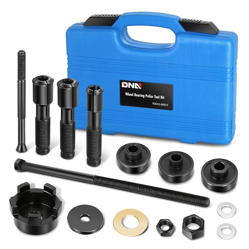 Kit de Ferramentas para Remoção e Instalação de Rolamentos de Roda DNA MOTORING TOOLS-00557 para Harley-Davidson, 17 peças