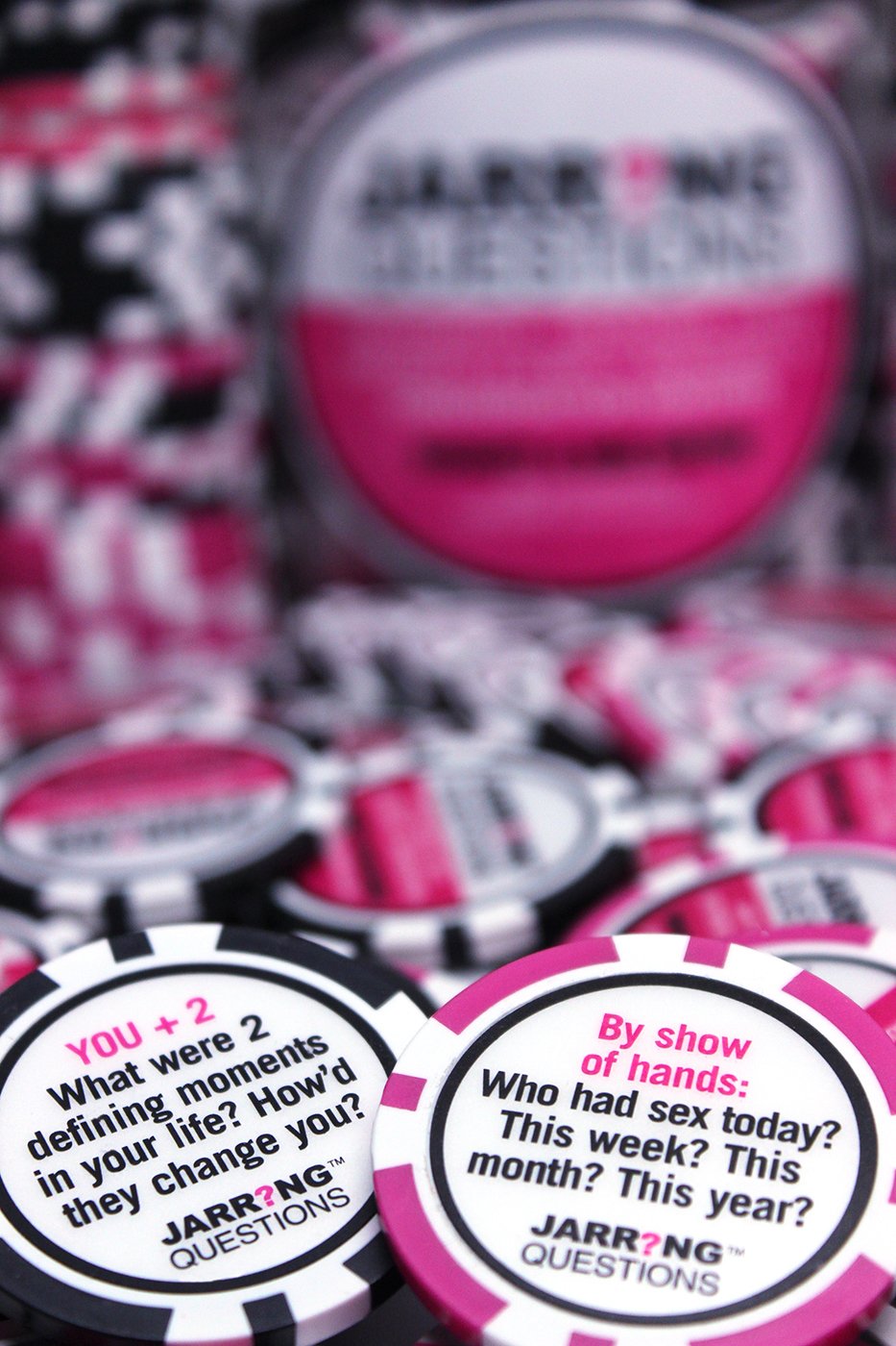 Jarring Questions Naughty & Nice Edition Conversation Starter Game for