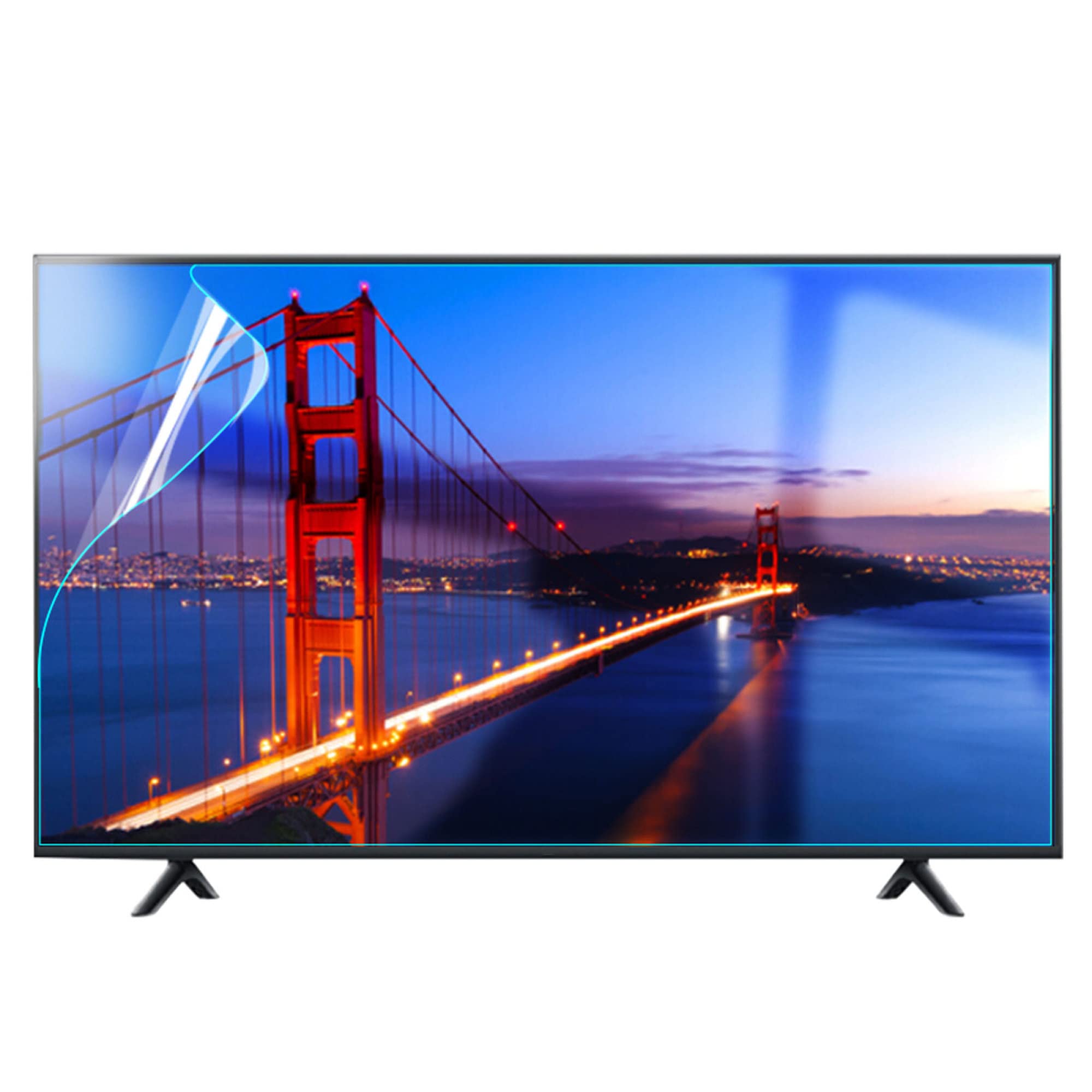 Protecteur d'écran TV anti-lumière bleue pour intérieur