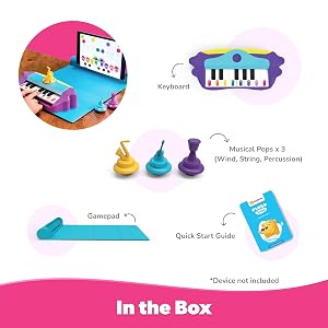 Plugo Tunes by PlayShifu (Kit+App): Interactive Piano Starter Kit for Ages 4-10 | Educatio...