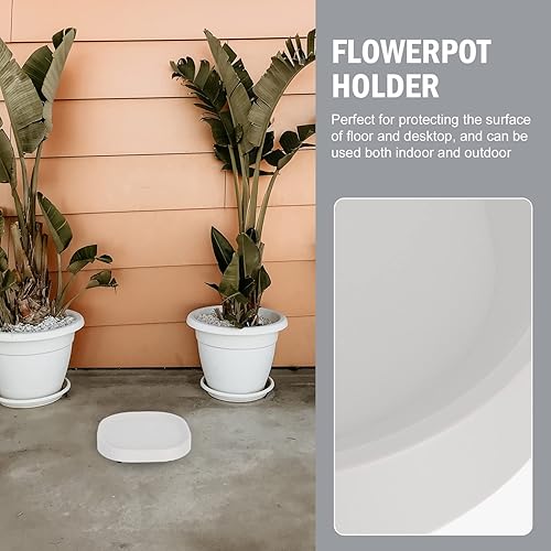 Miniatura 4 de Carrito para plantas con ruedas de resina rodante para plantas de alta resistencia, plataforma rodante para plantas con ruedas para interiores y