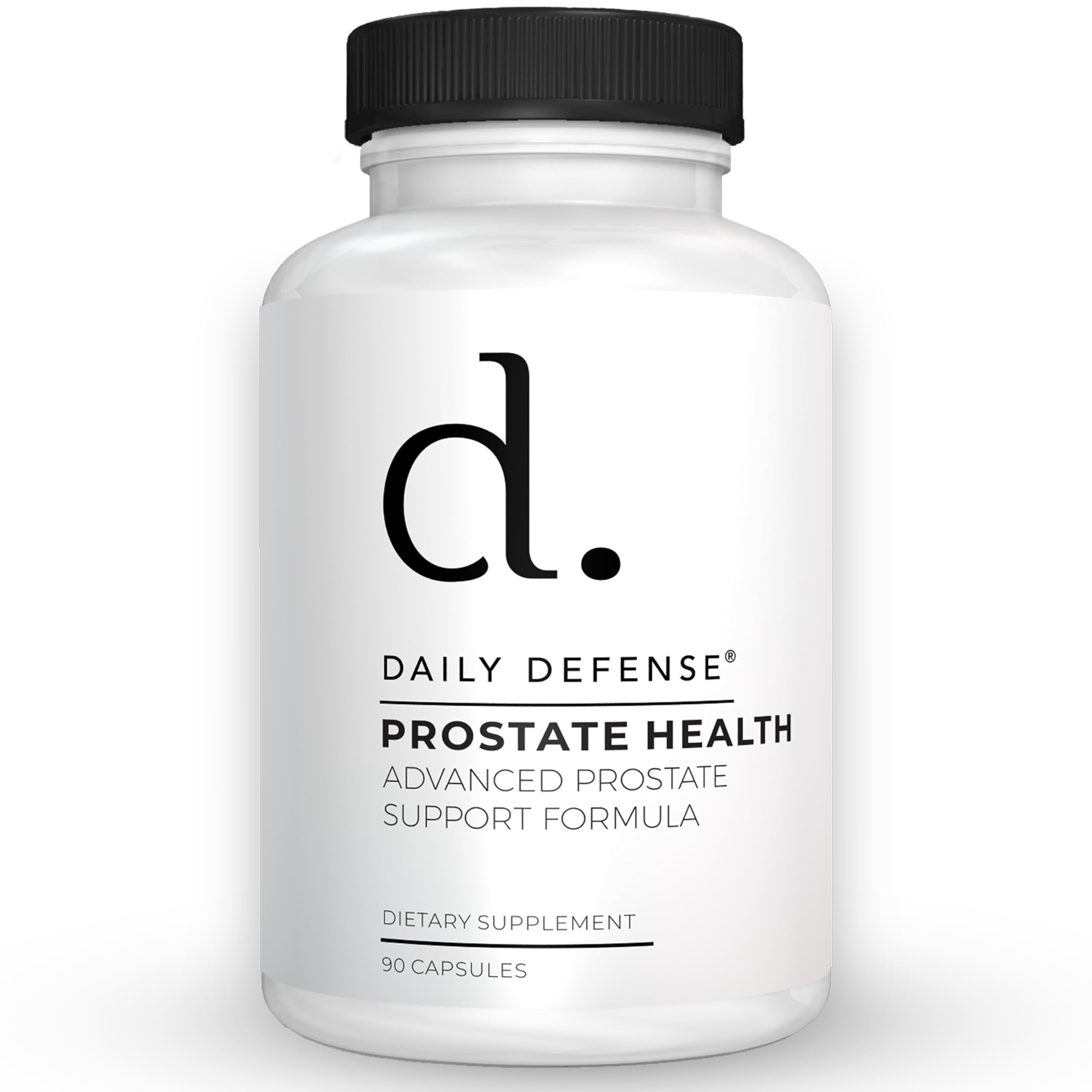 Prostate Defense Prostate Health Supplement for Men with Saw Palmetto Powder, Vitamin E, Zinc, Mushrooms, Pumpkin Seed - Urinary Prostate Support