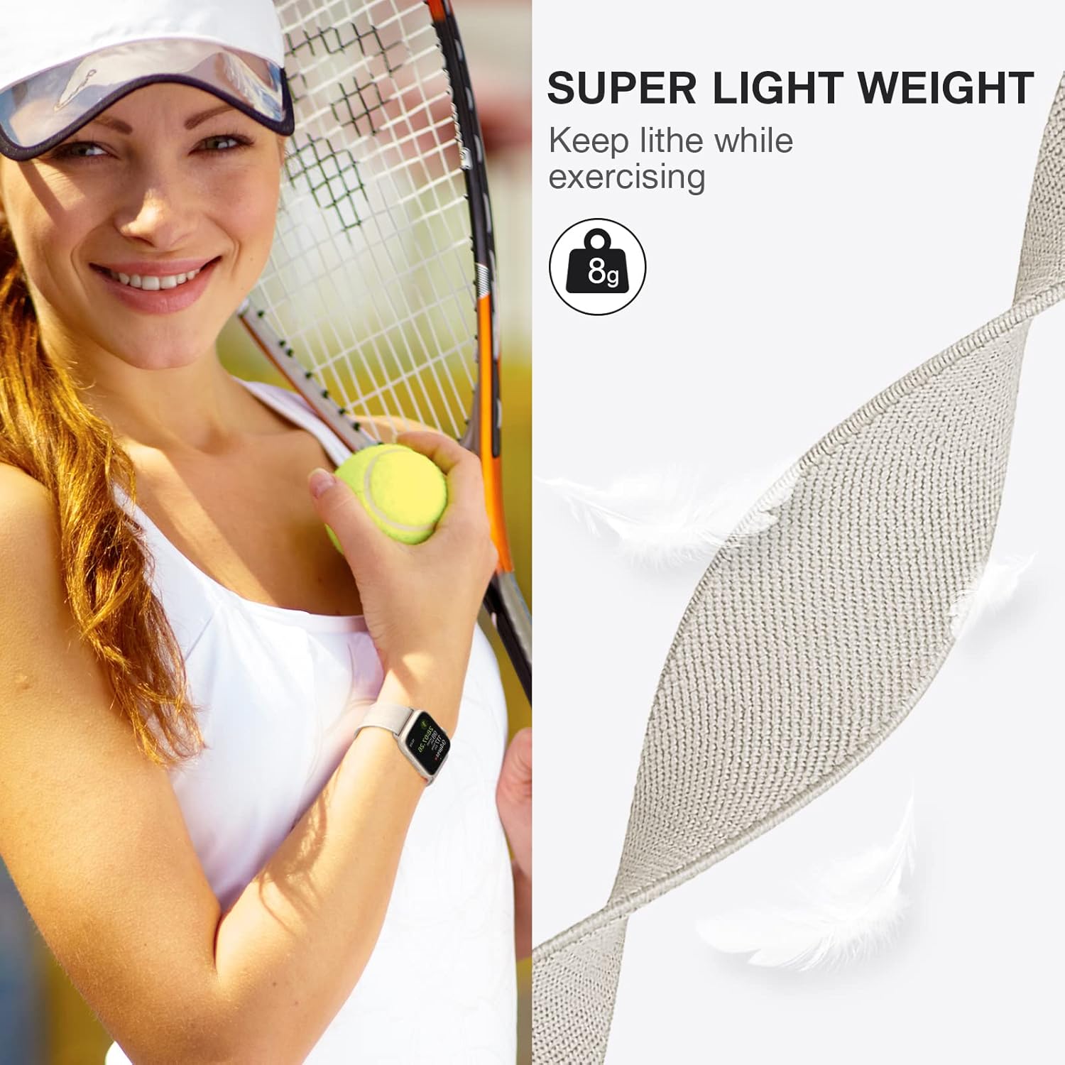 CTYBB 4 Pack Stretchy Nylon Solo Loop Bands Compatible with Apple Watch 40mm 38mm 44mm 49mm 45mm 42mm 41mm, Adjustable Braided Elastic Sport Straps Womens Men Wristbands for iWatch Series 8 7 6 5 4 3 2 1 SE Ultra : Cell Phones & Accessories