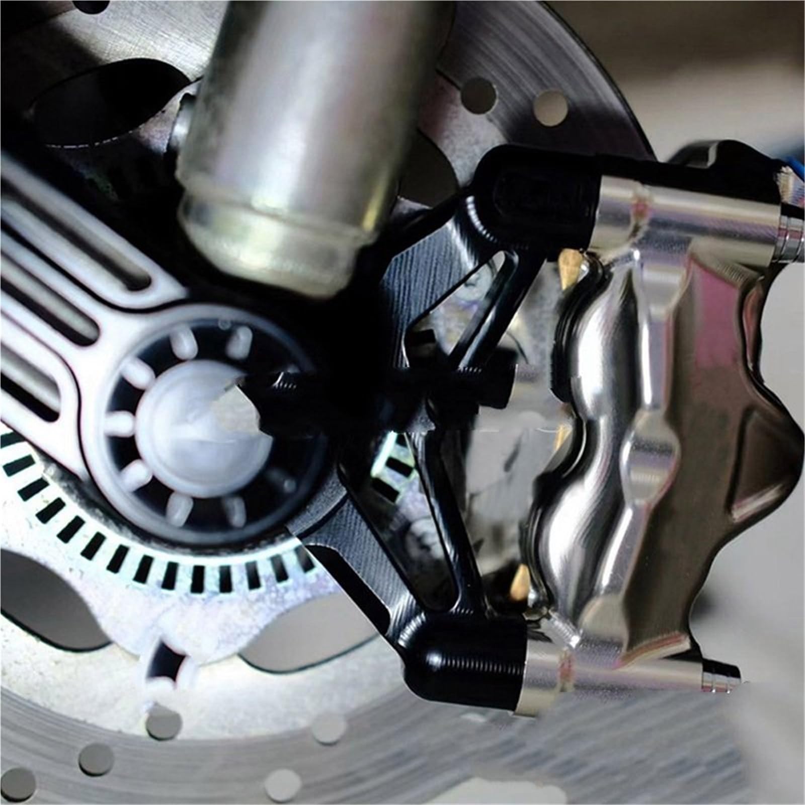 Pasuje do motocykla SPRINT PRIMAVERA 150 GTS 250 300 2015-2022 CNC zaciski hamulcowe przedniego koła zintegrowane osłony Osłona Dekoracyjna Tarczy(A)