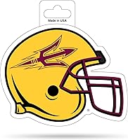 Vista 54 de Rico Industries NCAA - Calcomanía para casco de corte en forma de 4.75 x 5 pulgadas