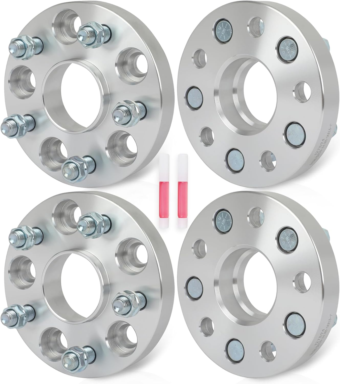 ECCPP 5x120 to 5x120 Hubcentric Wheel Spacers 1 inch 5 Lug Fit for 2017-2021 for Honda Civic| 2005-2023 for Honda Odyssey |2019-2022 for Honda Passport-4PCS