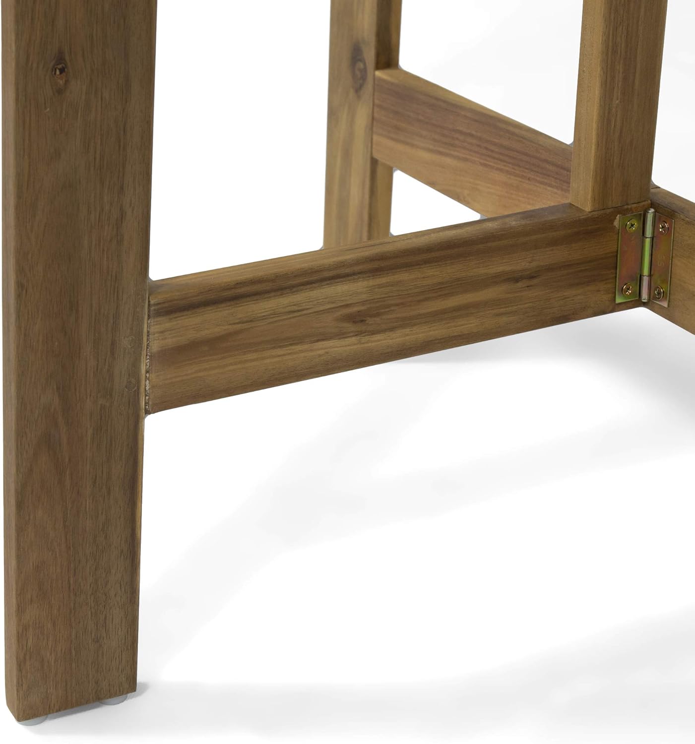 Great Deal Furniture Bistro Table, Natural Finish