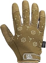 KEMIMOTO Tactical Gloves, Military Gloves with Touch Screen, Tactical Gloves, Breathable, Full Finger, Outdoor Gloves for Bushcraft, Motorcycle, Hunting and Security