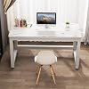 Desk, PC Desk, Study Desk, Gaming Desk, White, Computer Desk, Gaming, Compact, Living Alone, Table, Furniture, Study Desk, Small, Work Desk, Gaming Desk, Gaming Desk, 39.4 x 19.7 inches 100 x
