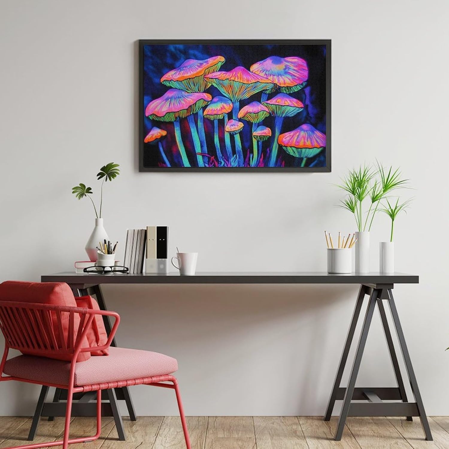 Mushroom Magic Wood Puzzle Challenging Jigsaw Puzzles for Women Men