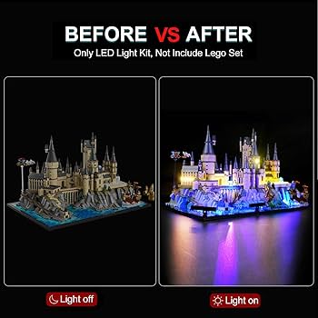 リン 薔薇ランプシェード Amazon.com: Rorliny LED Light Kit for Harry Potter Hogwarts