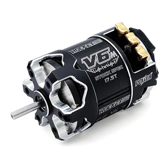Surpass Hobby Rocket 540-V6M Sensored 17.5T Brushless Motor Light-Weight SPEC Motor for 1/10 Scale RC Racing Car Shaft 3.175, 17.5T KV