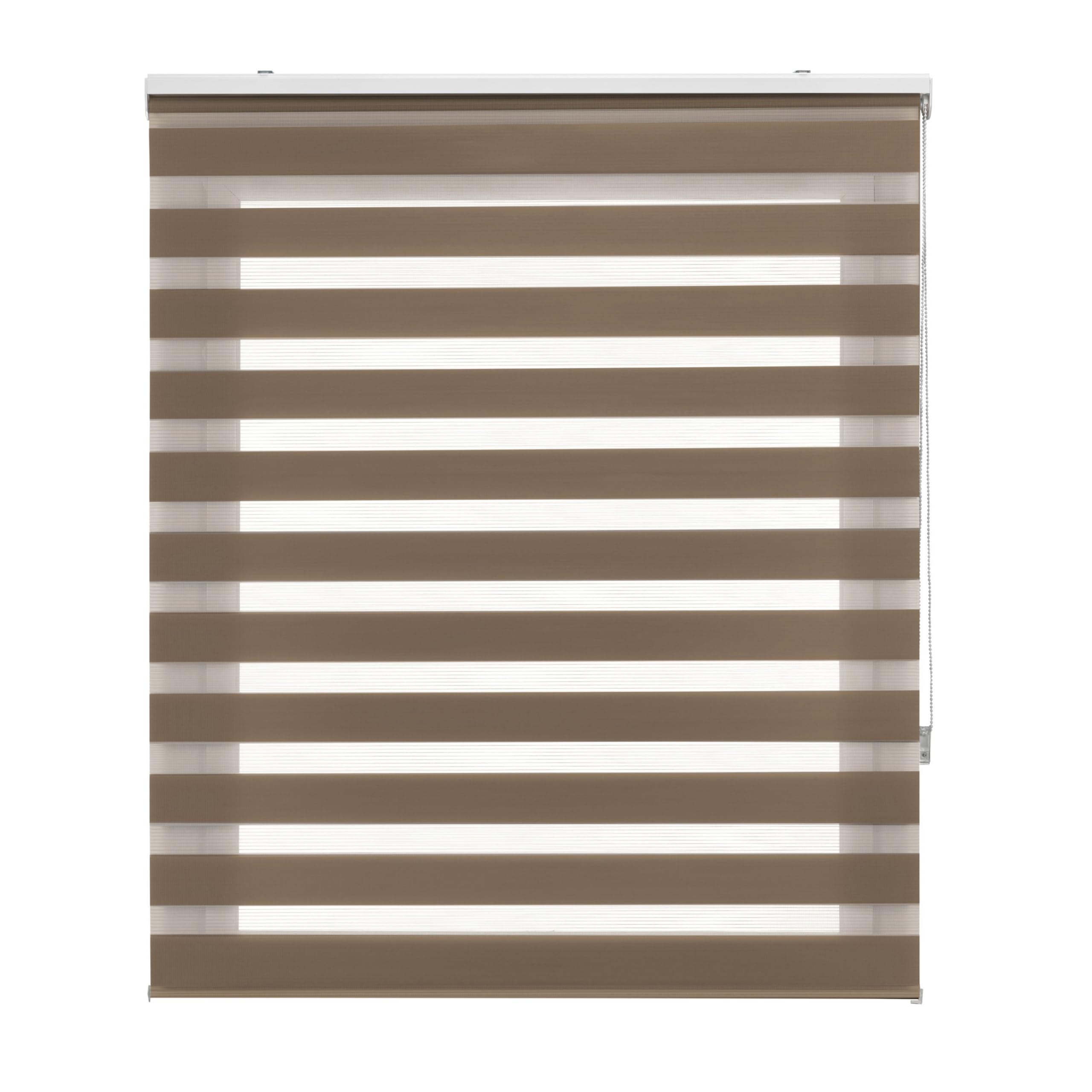 Blindecor Lira doppelrollo - duo rollo tag und nacht Braun - 180 x 250 cm (Breite x Länge) – Bild 2