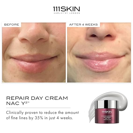 111SKIN Repair Day Cream Light NAC Y2, Hydrating Moisturizer, 15mL