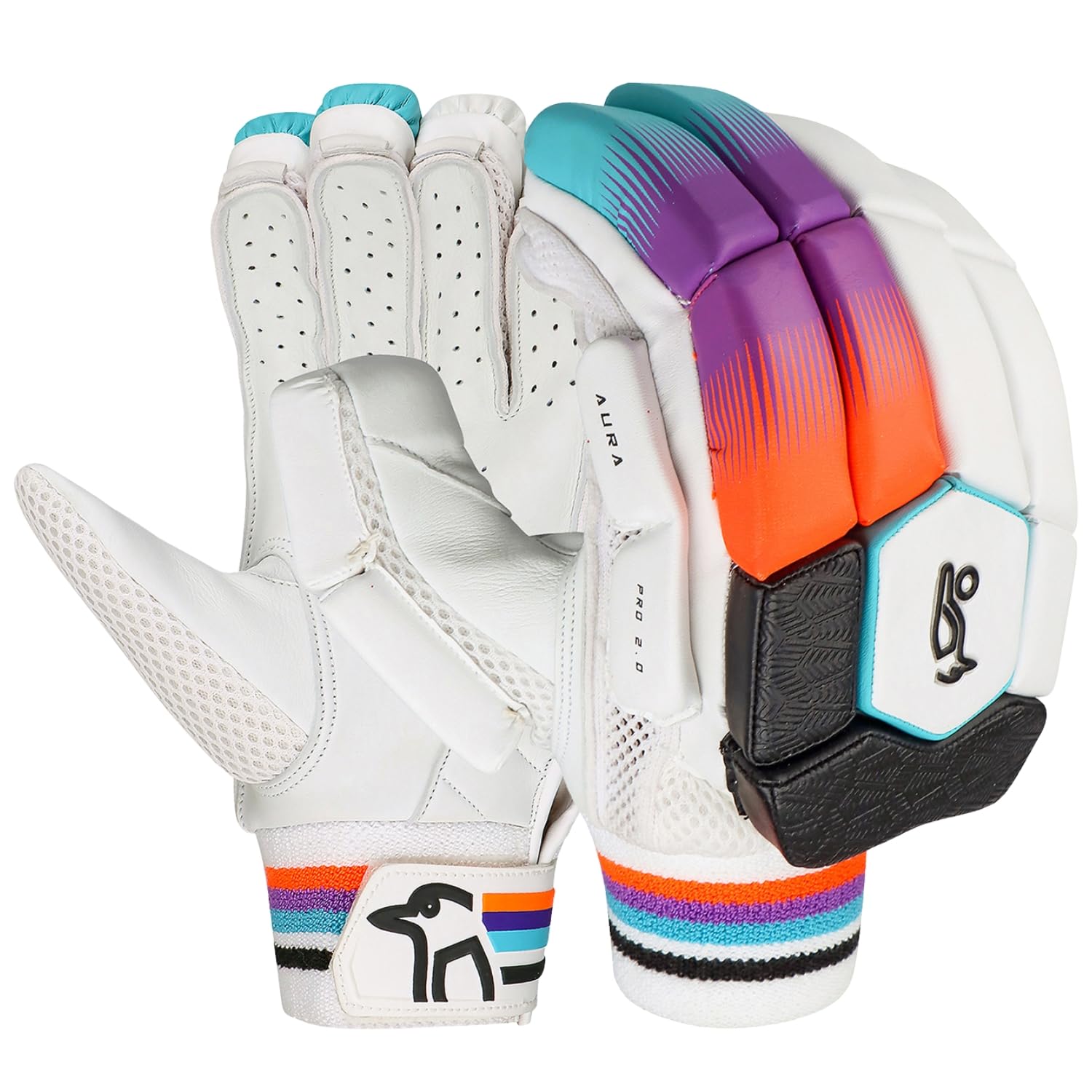 KOOKABURRA Aura Pro 2.0 RH Batting Gloves, Adult Size, Advanced Grip, Premium Comfort-image-39