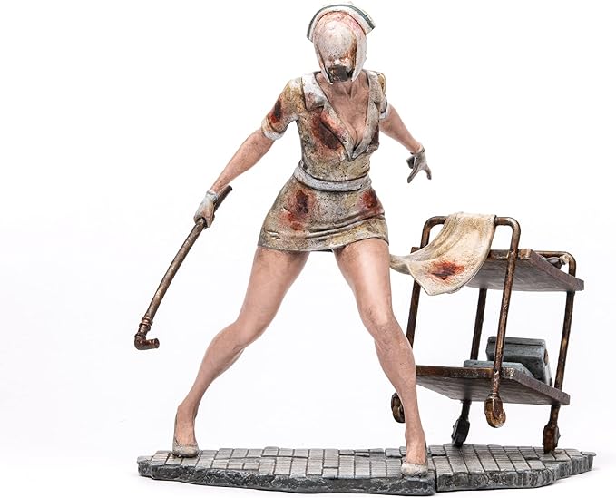 First Trailer for Return to Silent Hill 7 71XbeZGRuQL. AC SX679 Numskull Silent Hill Bubble Head Nurse Figure 9 Collectible Replica Statue - Official Silent Hill Merchandise - Exclusive Limited Edition