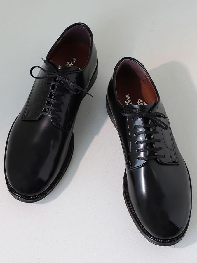 Amazon.co.jp: [ビームスハート] レザー・シューズ ガラスレザー