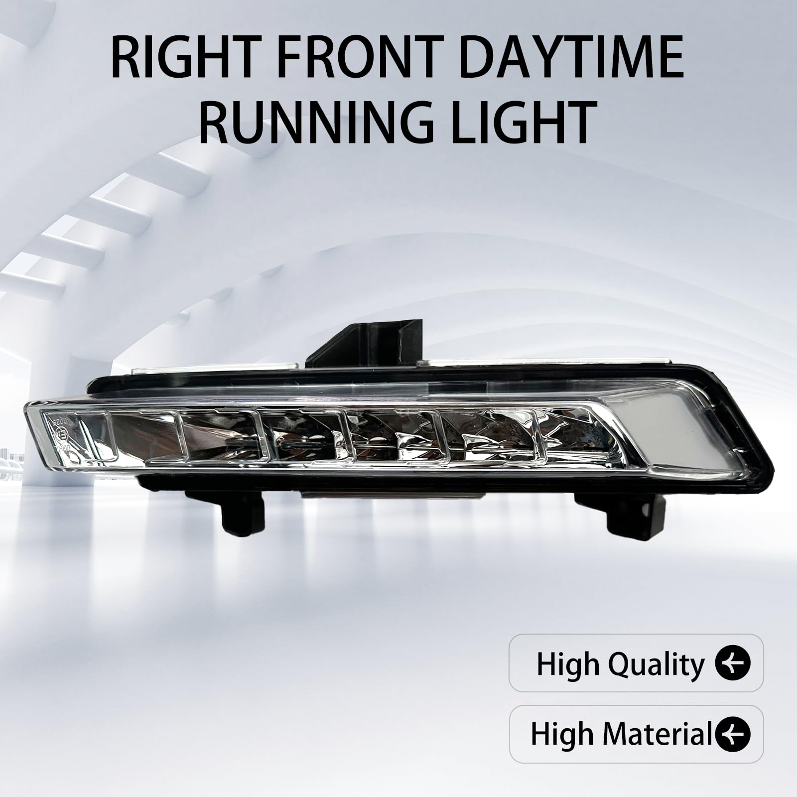 Luces diurnas delanteras derechas para coche compatibles con Renault Clio 4 (Iv) 2016-2020, luz diurna 266007864R