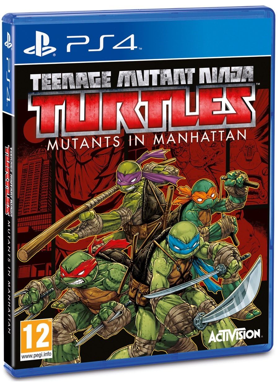 Teenage Mutant Ninja Turtles : Des Mutants à Manhattan - PlayStation 4 [Importación francesa]