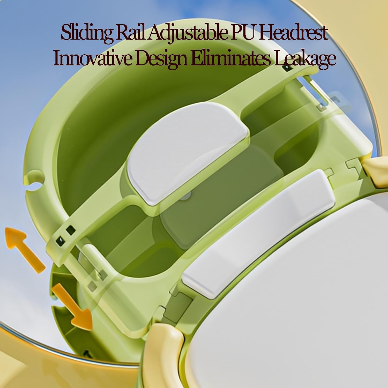 Foldable Shampoo Basin, Shampoo Aid for Mobile Hair Salons, Non-slip Reclining Chair, Suitable for Boys and Girls