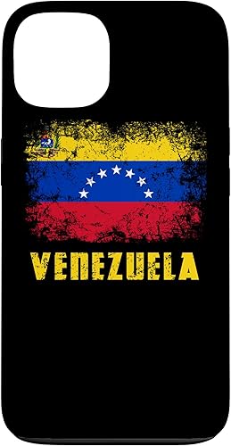 Funda con bandera venezolana de 7 estrellas para iPhone 13