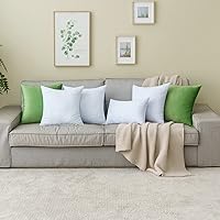 Vista 8 de MIULEE Paquete de 2 rellenos de almohada de 12 x 20 pulgadas, almohadas decorativas de espuma viscoelástica triturada de enfriamiento, ajustables