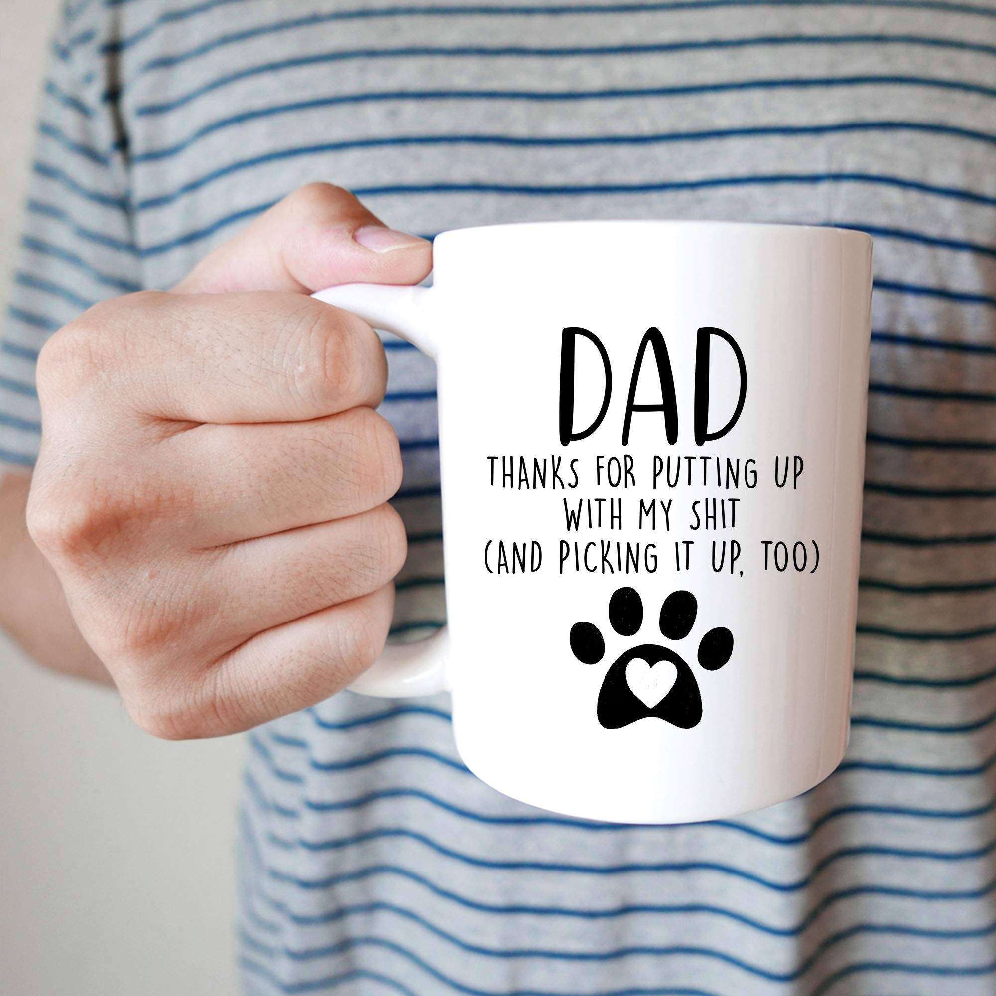 Amazon.com: YouNique Designs - Dog Dad Gifts for Men, Dog Dad Coffee Mug, Dog  Mug, Best Dog Owner Gifts, Funny Mugs for Dog Lovers, Dog Daddy Gifts,  Worlds Best Dad Mug, Funny