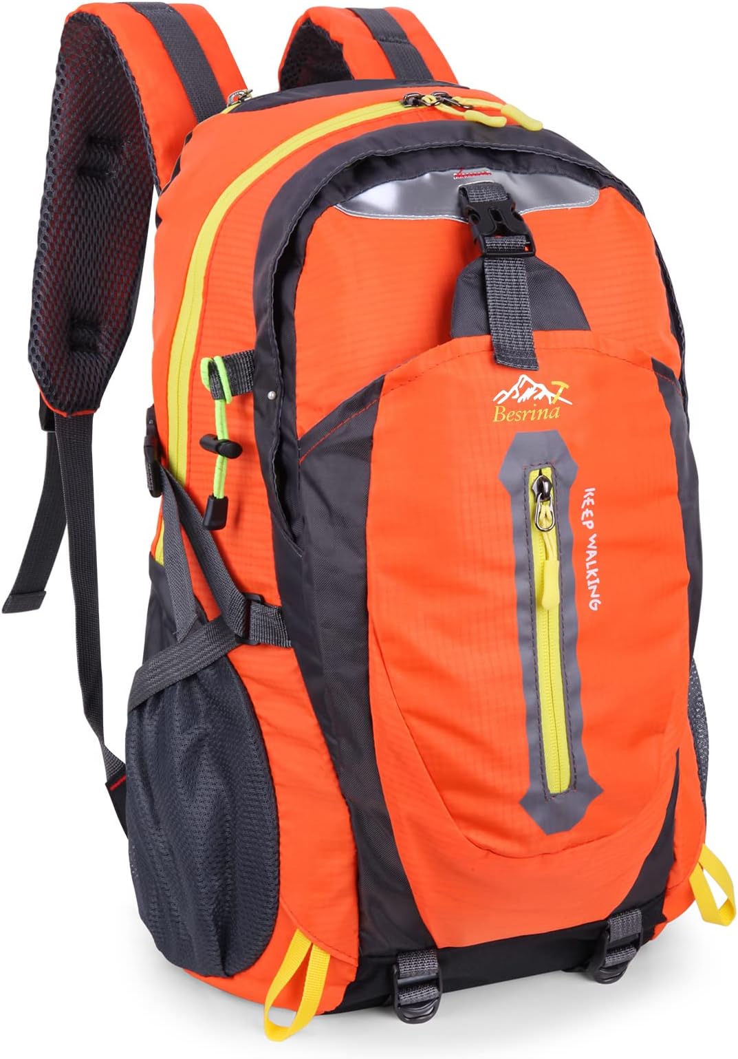40L Lightweight Hiking Backpack, Multi-functional Water-resistant Casual Camping Trekking Rucksack for Cycling Travel Climbing Mountaineer Outdoor Sport