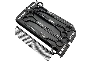 5pcs SmithKing Professional Dog Grooming Scissors Set