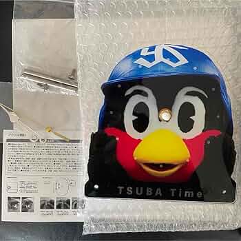 つば九郎アクリルクロック Amazon.co.jp: つば九郎 アクリル