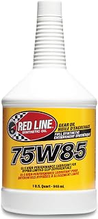 Red Line 50104 75W-85 GL-5 Full Synthetic Gear Oil for Hypoid LSD Differentials - 2 Quarts