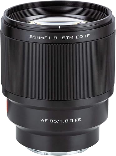 Miniatura 2 de Lente Auto-Focus Prime VILTROX 3.346in F1.8 Mark II STM Full Frame Portrait Lens para Sony E-Mount Camera A7III A7RIII A7SII A7II A9 A7 A7 A6500