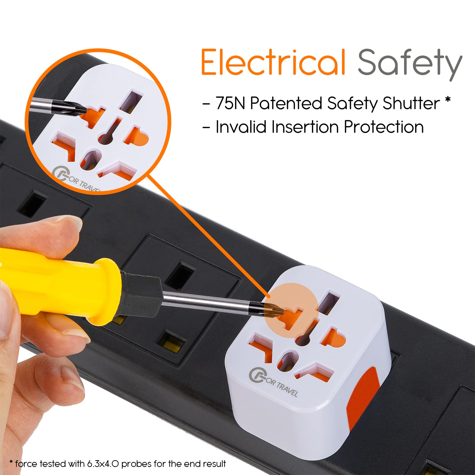FORTRAVEL - Adaptador de enchufe universal a Reino Unido, adaptador de enchufe universal de viaje de Singapur, adaptador de enchufe de Hong Kong, adaptador de viaje de Bahrein, convertidor de enchufe
