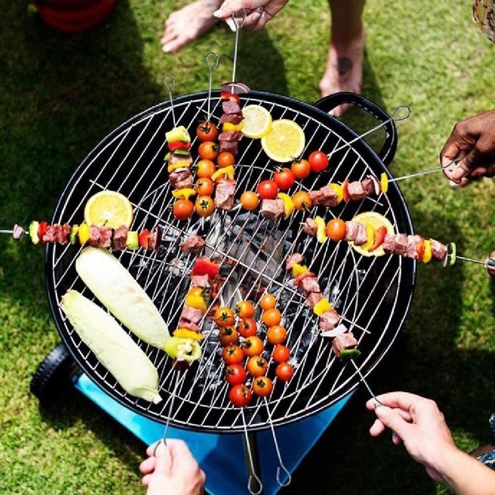 Kit de 20 Accesorios para Barbacoa de Camping, Juego de Herramientas de Acero Inoxidable, Hombres y Mujeres.