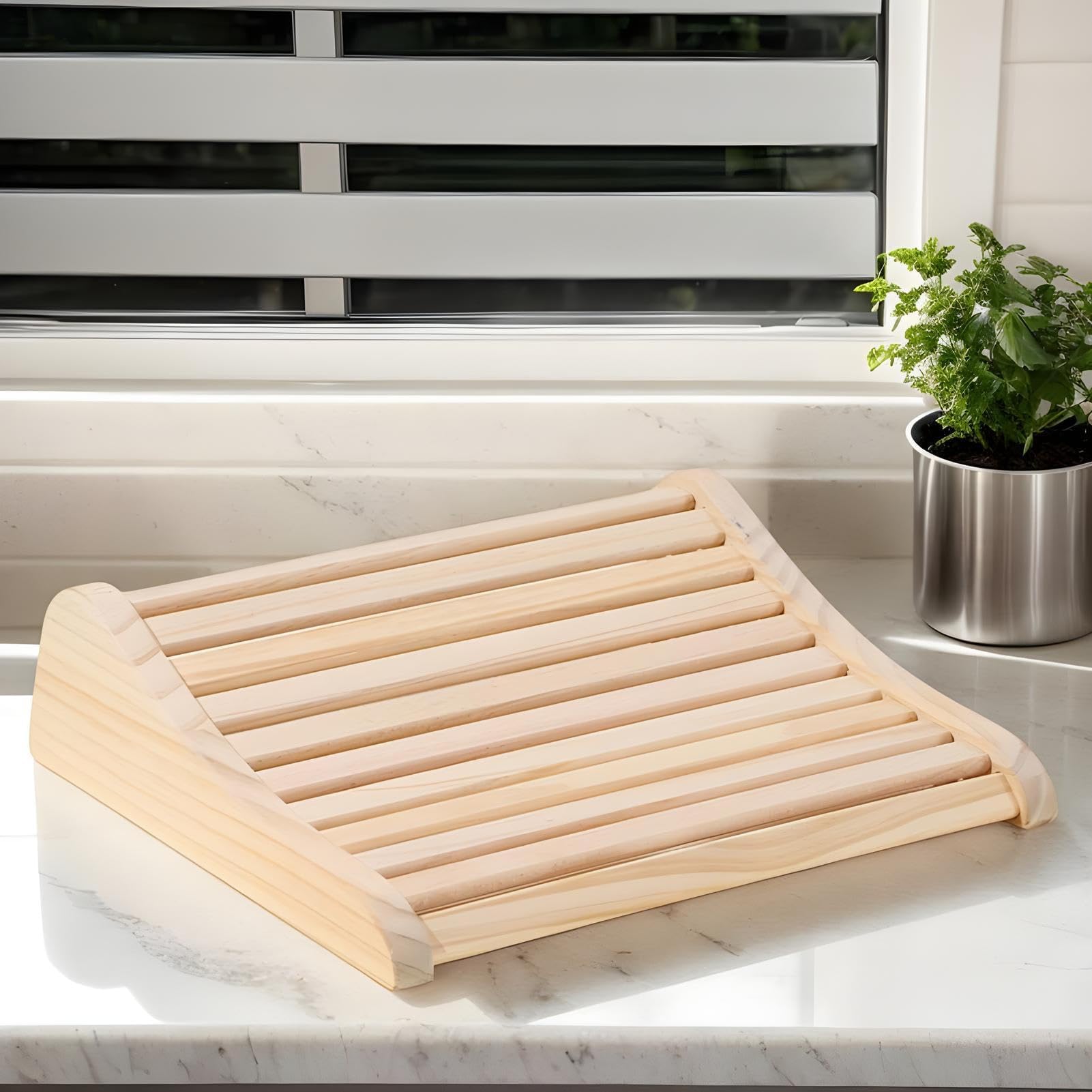Poggiaa - Cuscino di supporto per colonna vertebrale cervicale in legno per rilassamento del collo, recupero post-allenamento, fitness e comfort, ergonomico per il benessere personale