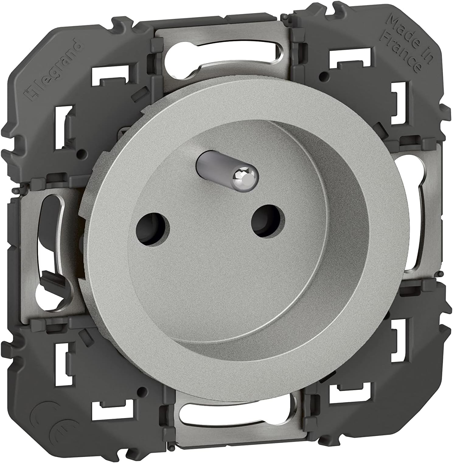Prise de courant Legrand dooxie 16A alu x5 pour installation encastrée